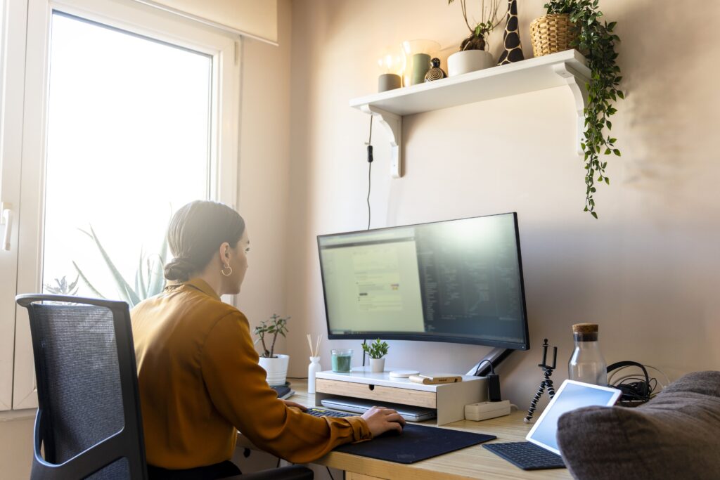 Home office estrutura do espaço