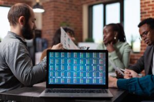 blockchain notebook com dados